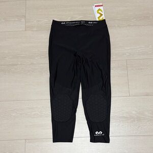 ✨McDavid Women's Black Compression Leggings with Knee Pads